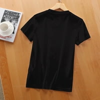 Privlači me filozofija darivanja Povratak u školu modna ženska košulja kratkih rukava-Jedinstveni grafički Print za ljeto