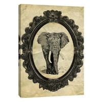 Slike, uokvireni slon, 16x20, ukrasna zidna umjetnost platna