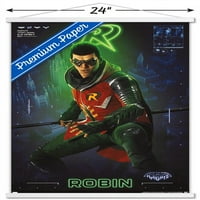 Zidni poster za stripove vitezovi Gothama-Robin u magnetskom okviru, 22.375 34