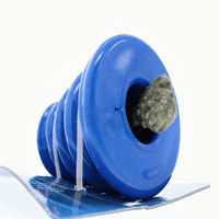Beskonačni kućni ljubimac visokokvalitetna igračka za žvakanje mongoosa s umetanjem poslastica, mala, plava
