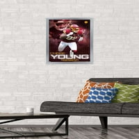 Nogometna momčad Washingtona - Chase Young Wall Poster, 14.725 22.375
