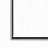 Stupell Industries nasmijani buldog podebljani kreativni uzorci mandale oblikuju grafičku umjetnost bijeli uokvireni umjetnički print