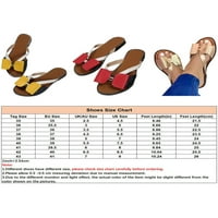 Ženske ravne sandale na plaži bez kopča lagane cipele ženske tobogane ljetna udobnost Zlatna 4,5