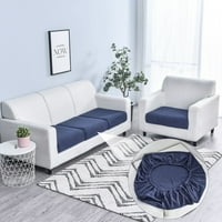 Jastuk za kauč zadebljanog dizajna protiv blijeđenja, elastična navlaka za sjedalo kauča, Pribor za namještaj