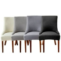 Elastične perive navlake za stolice Jednostavna instalacija u potpunosti štiti navlake za drvene stolice u zatvorenom ili na otvorenom