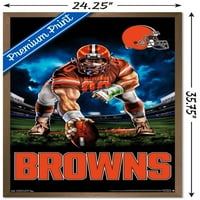 Cleveland Browns - Pozinski plakat stajališta, 22.375 34