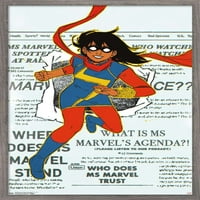 Comics Comics-Miss Marvel-Miss Marvel opcija naslovnice zidni Poster, 22.375 34