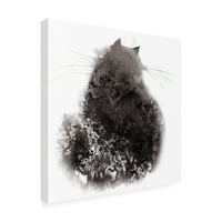 Elena Bolgova 'crna mačka' platno umjetnost