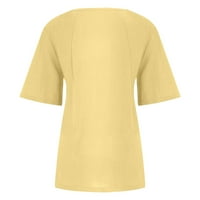 Ženske majice Plus size, ženske ljetne majice, Ležerne majice s okruglim vratom, košulje kratkih rukava, labave bluze