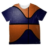 Šampionska košarkaška tamnoplava i narančasta majica za malu djecu