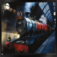 Čarobni svijet: zidni poster Hari Potter - Hogvarts Ekspres, 14.725 22.375 uokviren