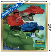 TV poster ' s-Hulk i Smash agenti na zidu , 22.375 34