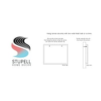 Stupell Industries uzorkani pruge Modna odjeća Moderna žena sjedeći grafička umjetnička galerija zamotana platna za tisak zidne umjetnosti,