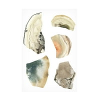 June Erica Vess Geode segmenti iz menija ulje na platnu