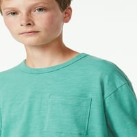 Široke majice dugih rukava za dječake u prugama i Pletenini, u veličinama 4-18