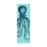 Zaštitni znak likovna umjetnost 'Octopus Triptich II' Canvas Art by Vision Studio