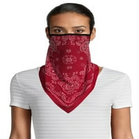 Ženska maska od bandane s vezicama na leđima