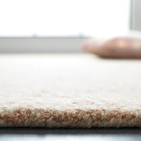 Apstraktni tepih, smeđa bjelokost, 2'3 9'