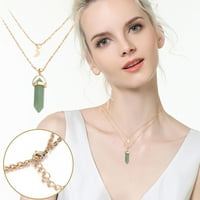 Ogrlice za žene Ženska Moda Vintage ogrlica s privjeskom za nebo i Mjesec nakit poklon nakit za nju